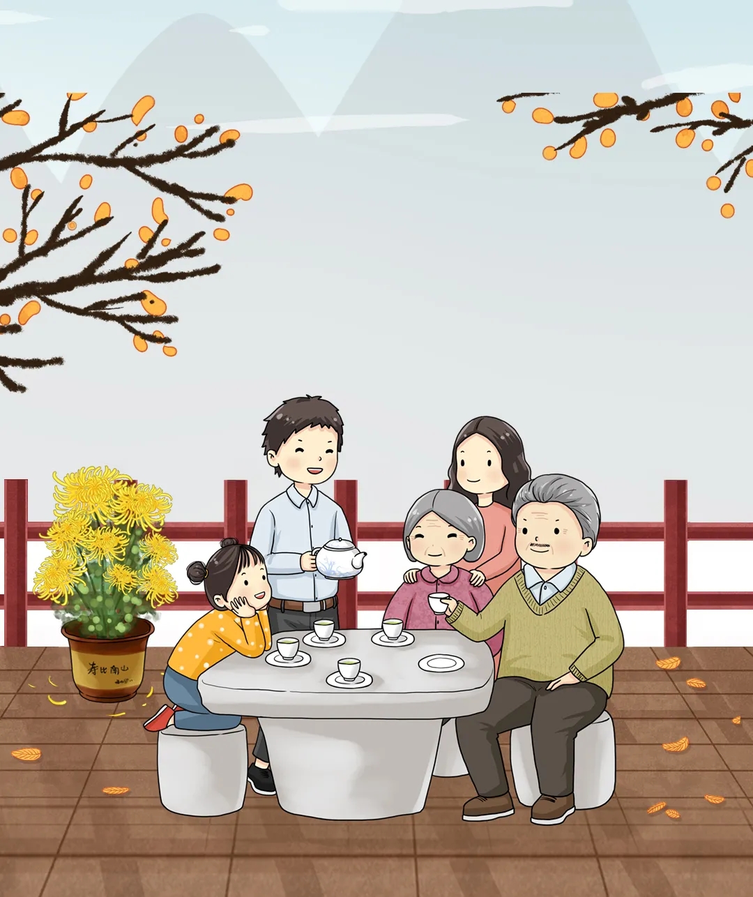 云话茶事 | 重阳茶味浓，为何此时应多喝茶？